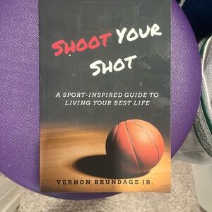 Violet Basketball-Themed Athletic Book